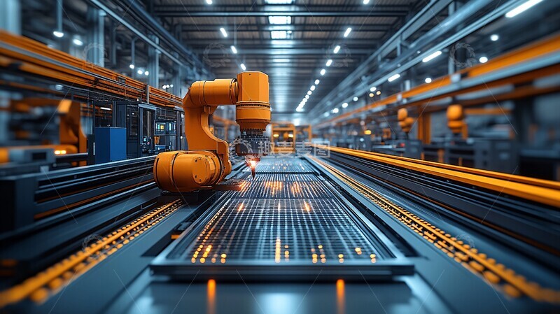 高清大图下载【趣麦麦图】自动化生产车间