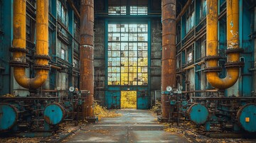 废弃工厂生产线2