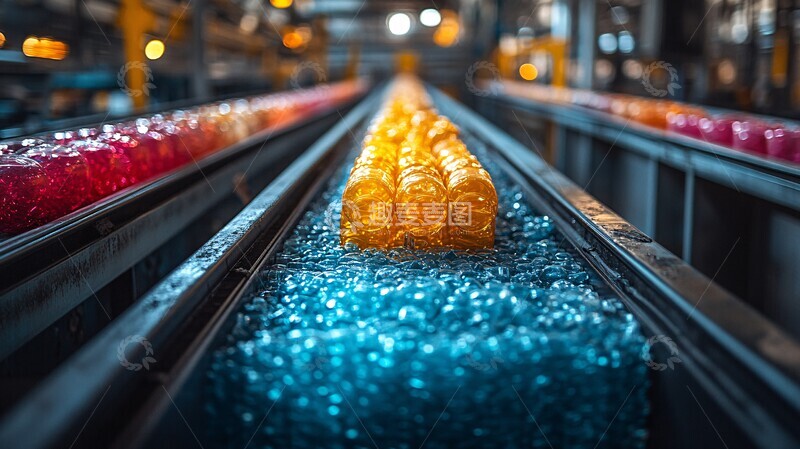 高清大图下载【趣麦麦图】塑料回收加工流程