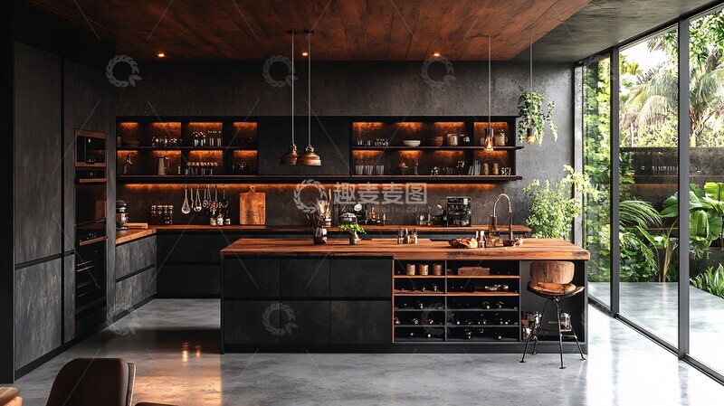 高清大图下载【趣麦麦图】工业厨房设计4