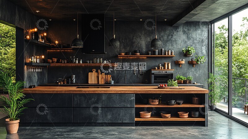 高清大图下载【趣麦麦图】工业厨房设计6