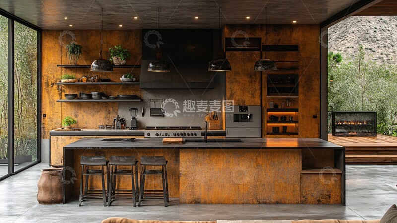 高清大图下载【趣麦麦图】工业厨房设计2
