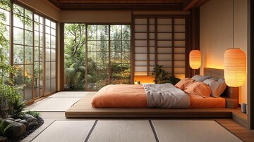 日式榻榻米床铺1