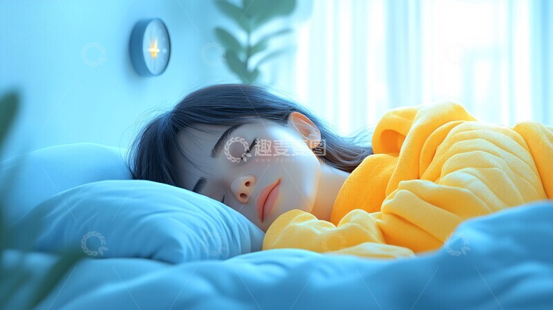 高清大图下载【趣麦麦图】一组不同的女性睡眠姿势3