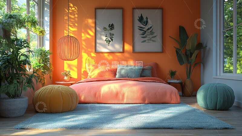 现代家庭卧室设计