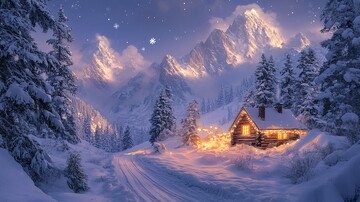 雪夜圣诞小屋3