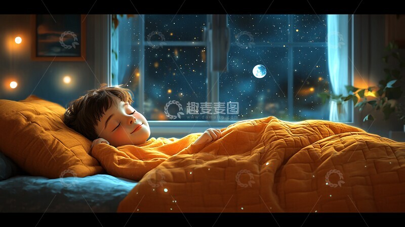 高清大图下载【趣麦麦图】儿童卧室睡眠设计8