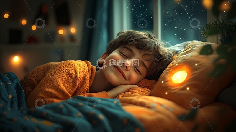 高清大图下载【趣麦麦图】儿童卧室睡眠设计12