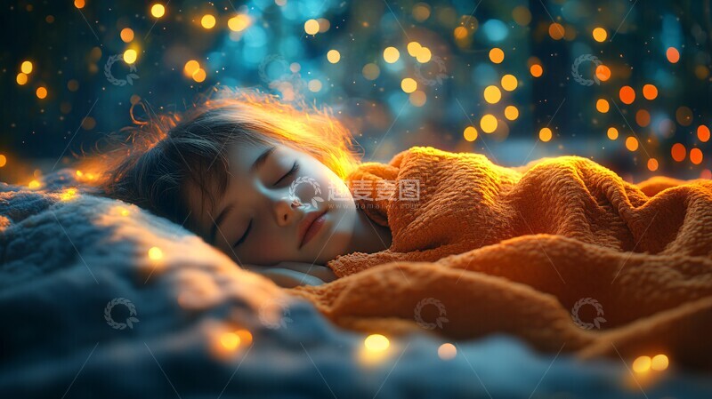 高清大图下载【趣麦麦图】世界睡眠日卧室放松场景1