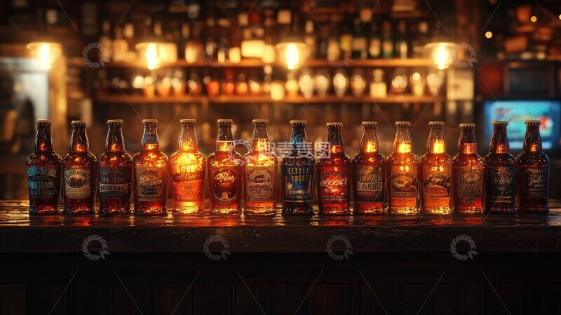 温馨木质酒吧内景4