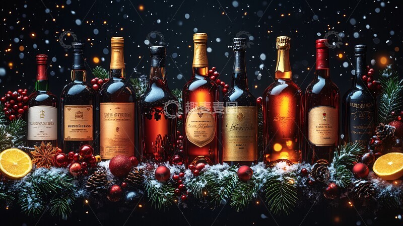 高清大图下载【趣麦麦图】瓶无缝模式式样颜色描述酒吧1