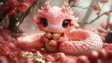 金蛇迎新春金蛇迎春新春3