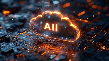 云电路板电路板芯片发光3