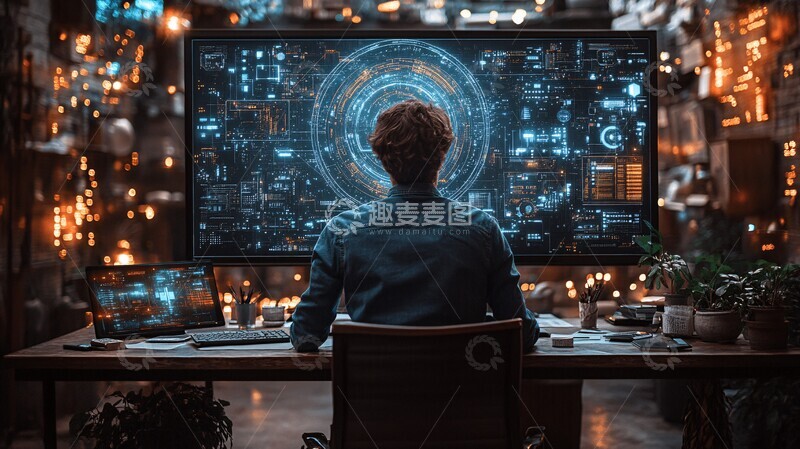 高清大图下载【趣麦麦图】人类翻译与芯片3