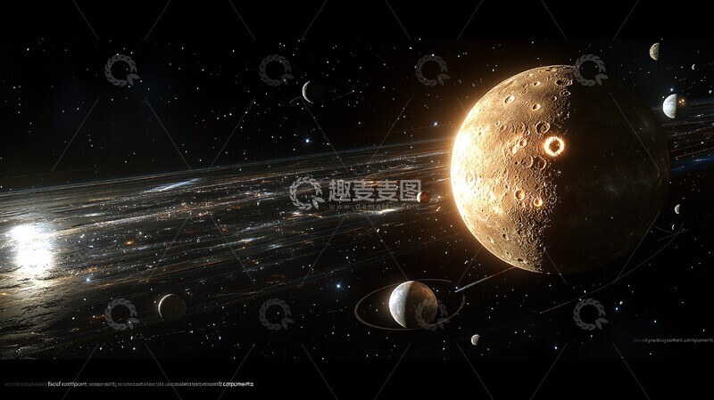 高清大图下载【趣麦麦图】日月星辰变化3