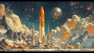 太空生活图景1