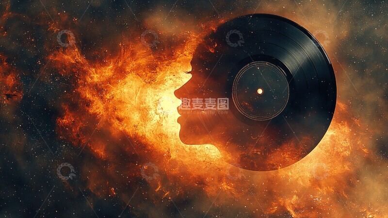 高清大图下载【趣麦麦图】唱片星球唱片星球宇宙1