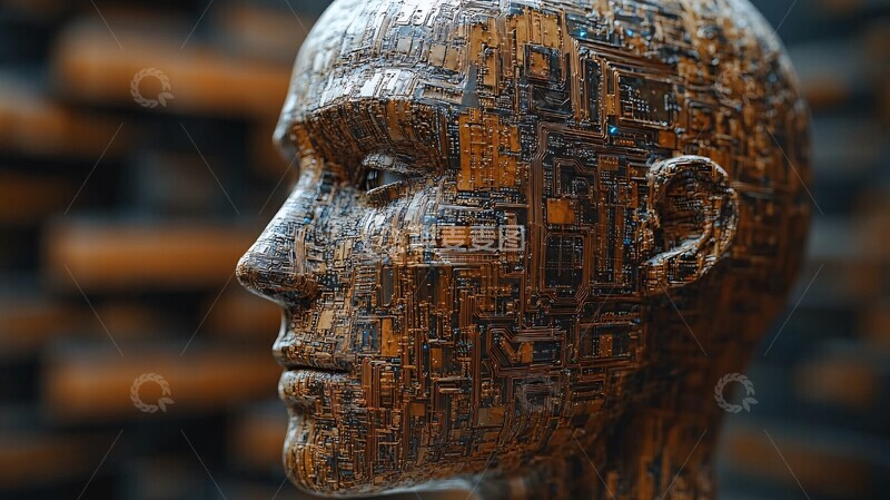 高清大图下载【趣麦麦图】对话与人工智能符号3