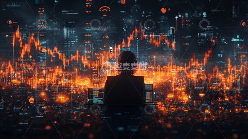 高清大图下载【趣麦麦图】人工智能股票交易风险3