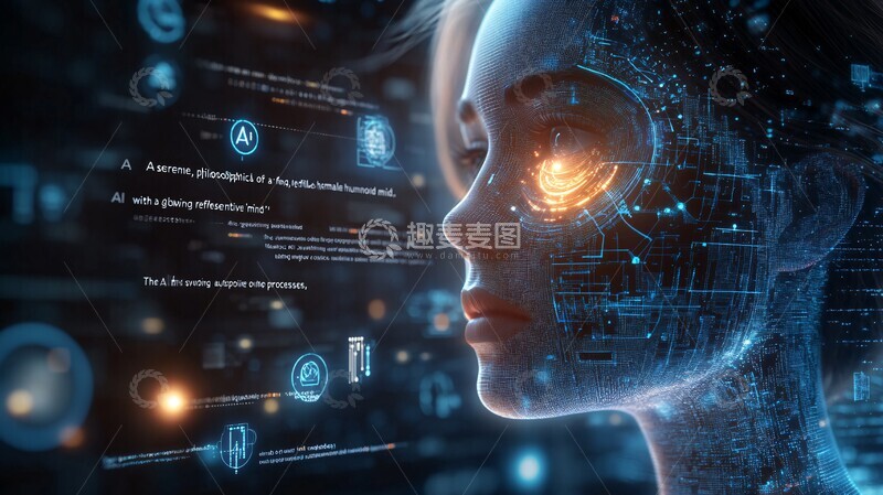 高清大图下载【趣麦麦图】智能心灵网络