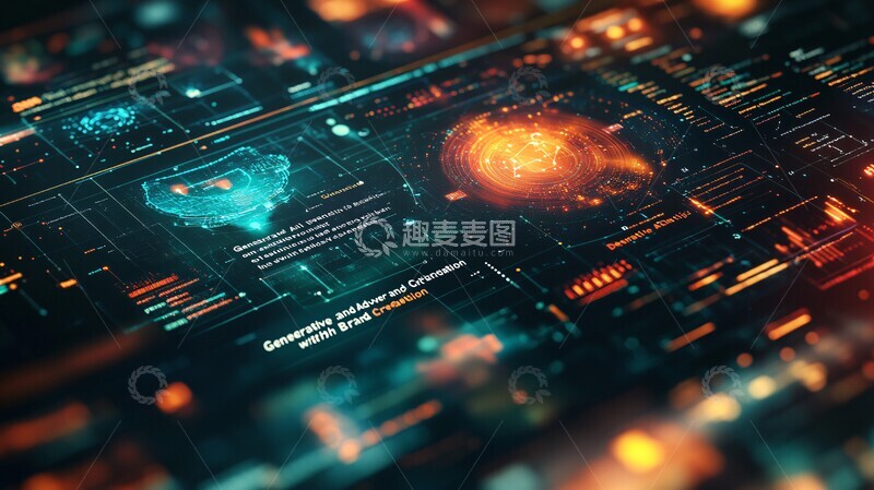 高清大图下载【趣麦麦图】生成式设计广告