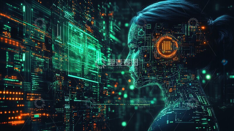 高清大图下载【趣麦麦图】协作创新路协作创新电路2