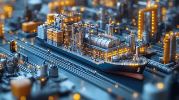 物流链与船运示意3