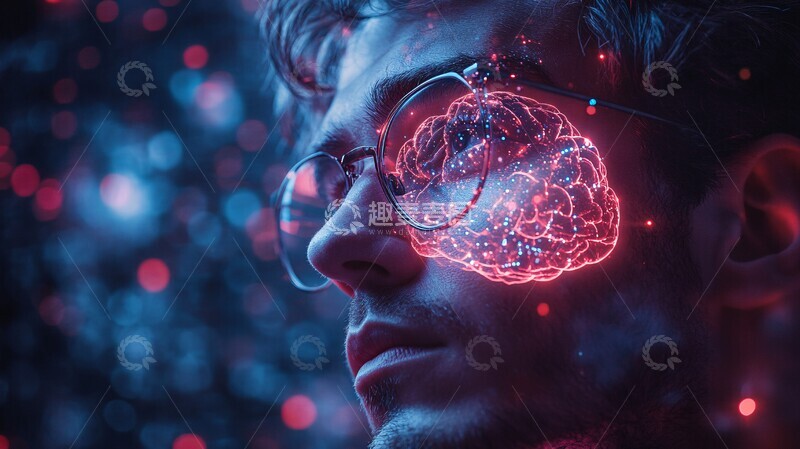 高清大图下载【趣麦麦图】交易者与大脑2