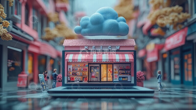 高清大图下载【趣麦麦图】手机用户云端购物3