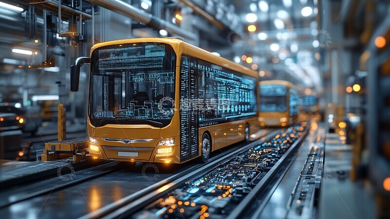 高清大图下载【趣麦麦图】车队管理系统示意图2