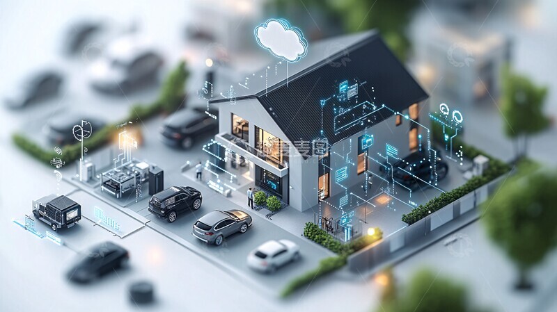 高清大图下载【趣麦麦图】云公寓管理系统3