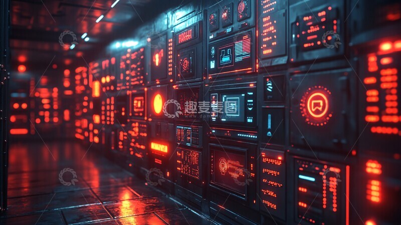 高清大图下载【趣麦麦图】科技与安全交融3