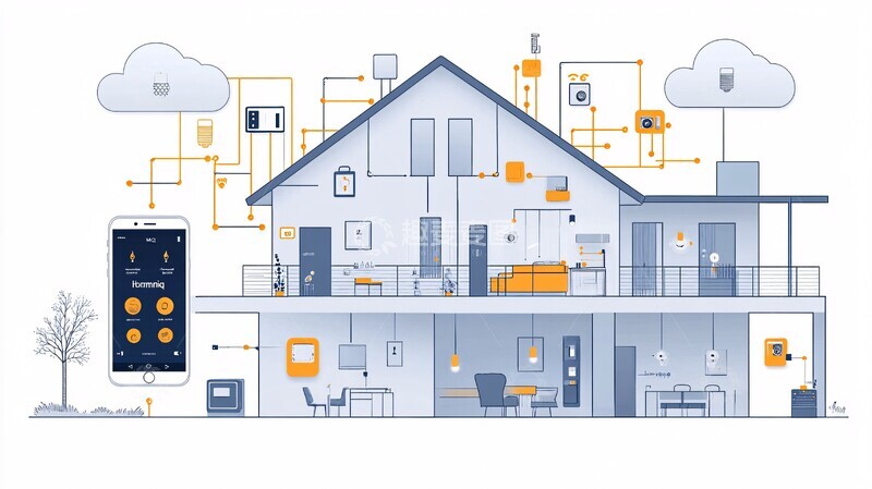 高清大图下载【趣麦麦图】智能家庭系统界面2
