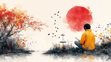 日本花园读书人3