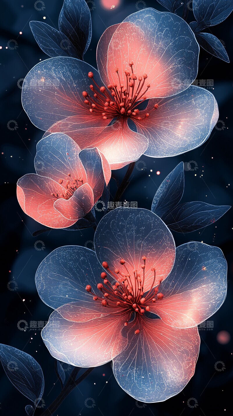 高清大图下载【趣麦麦图】花纹线条图案3