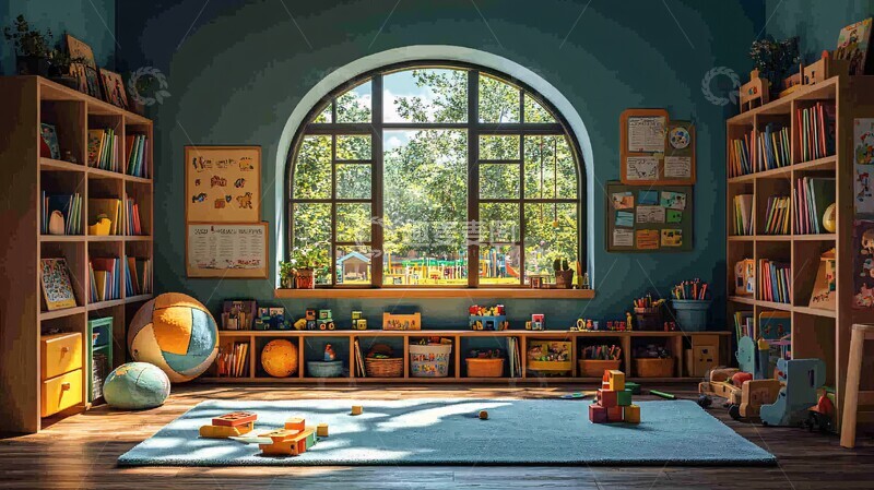 幼儿园故事角场景3