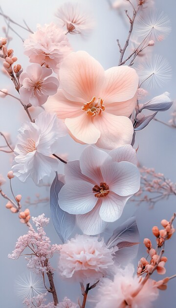 紫色调花卉色调花卉兰花1