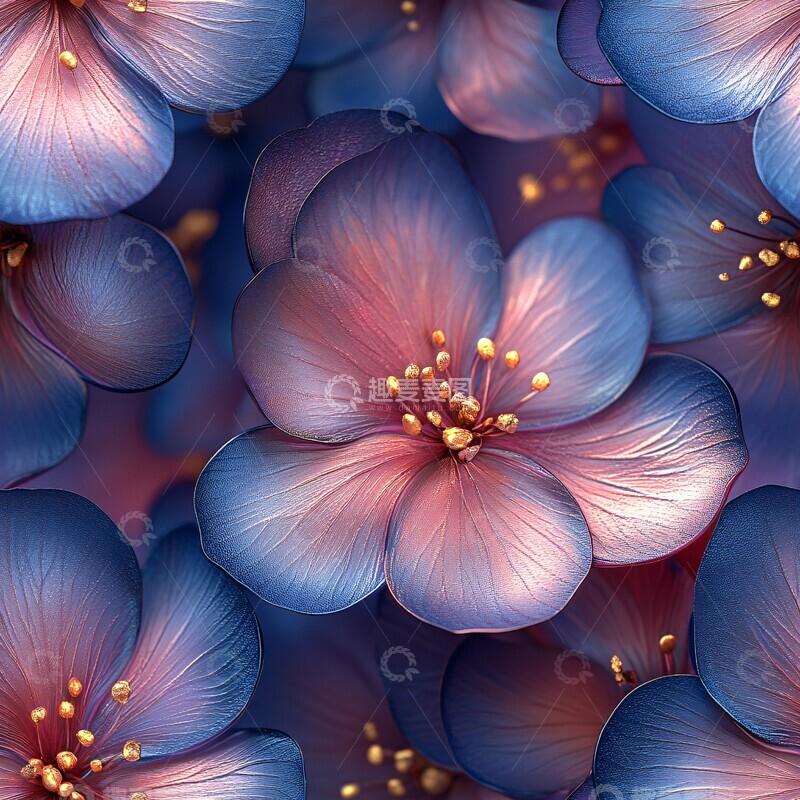 高清大图下载【趣麦麦图】软宝石花卉纹理2