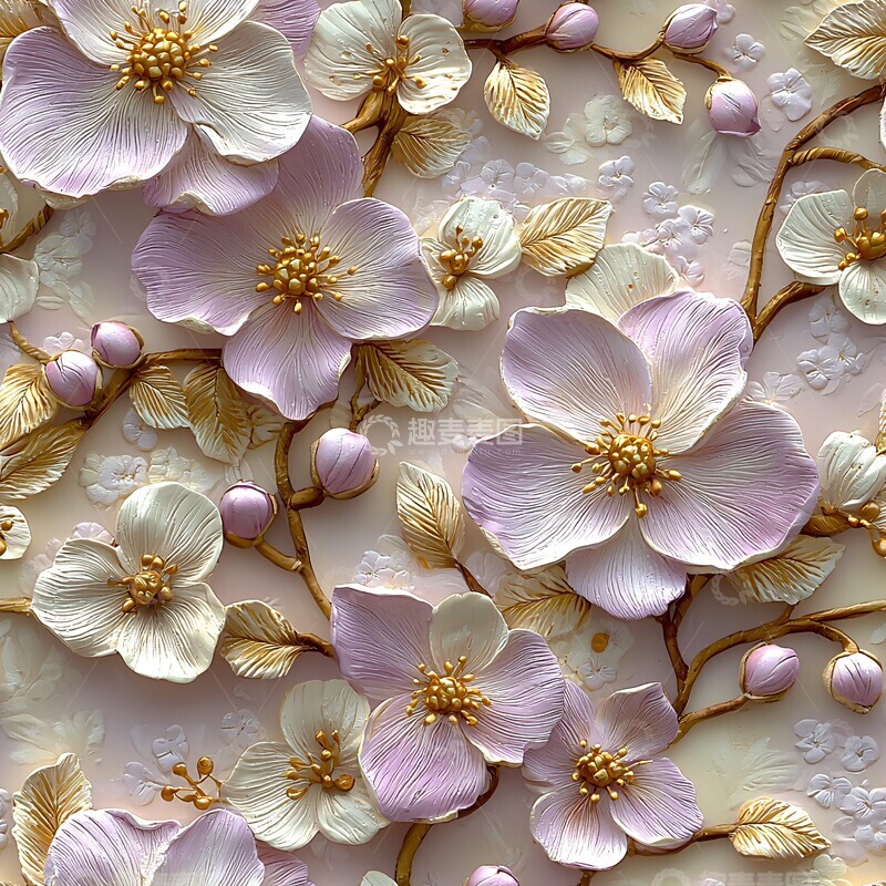 高清大图下载【趣麦麦图】薰衣草花背景3