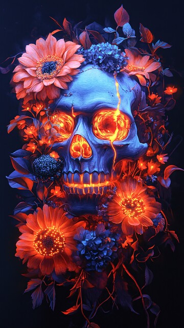 万圣节花艺设计3