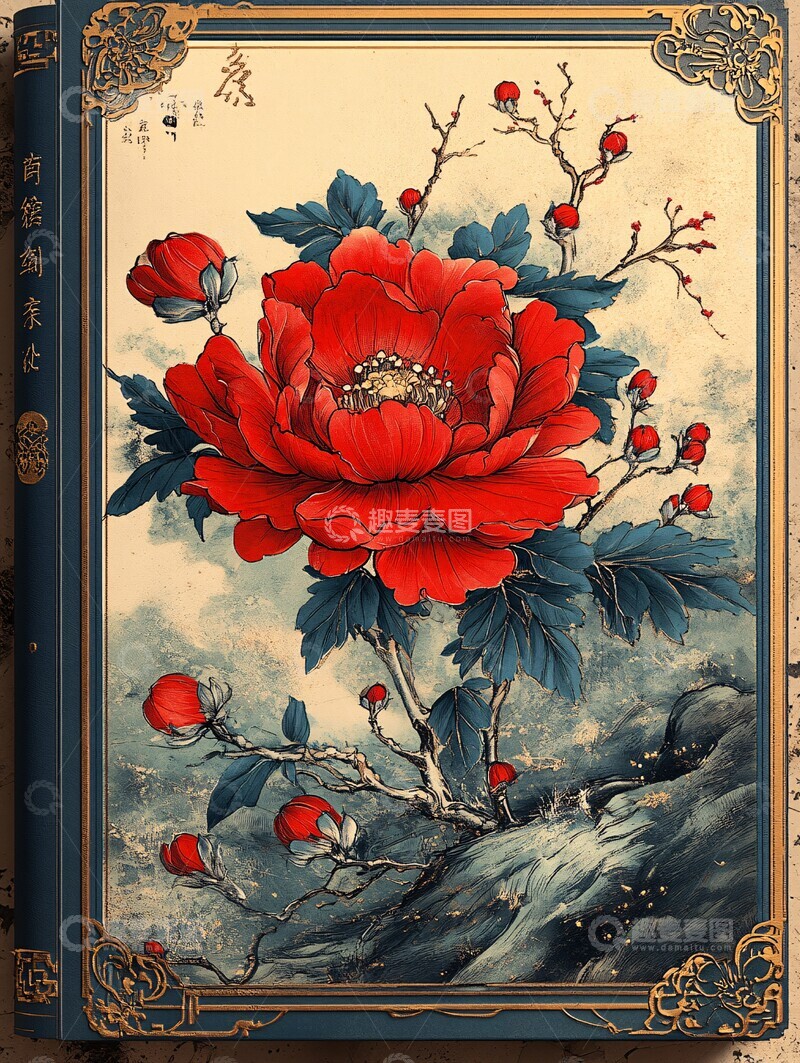 高清大图下载【趣麦麦图】中式边框设计3