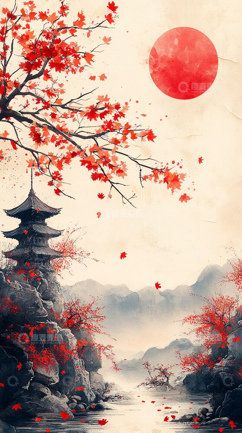 高清大图下载【趣麦麦图】日本传统装饰3