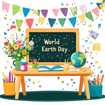 地球日教室布置