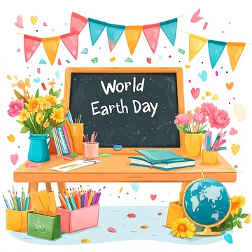 地球日教室布置3