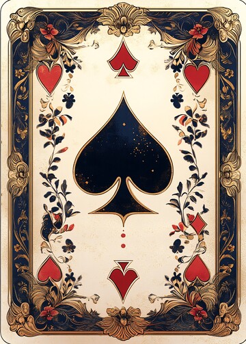 兔年扑克牌框设计2