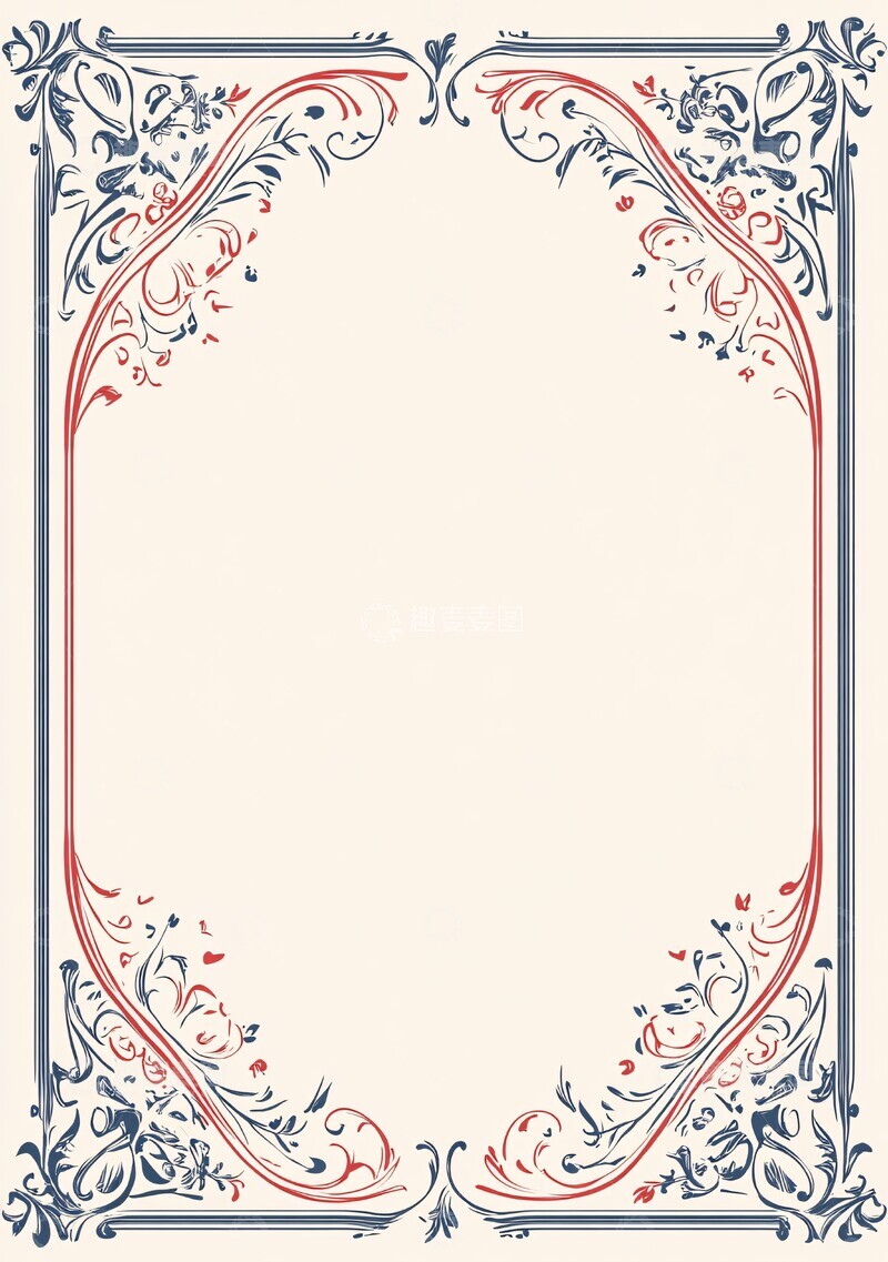 高清大图下载【趣麦麦图】-阿拉伯风格边框3