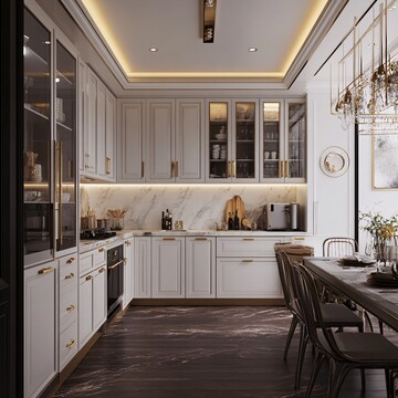 中式法式混搭厨房3