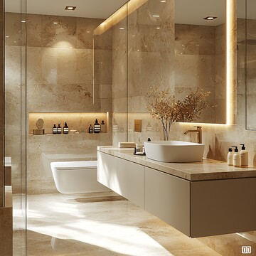 现代浴室设计2