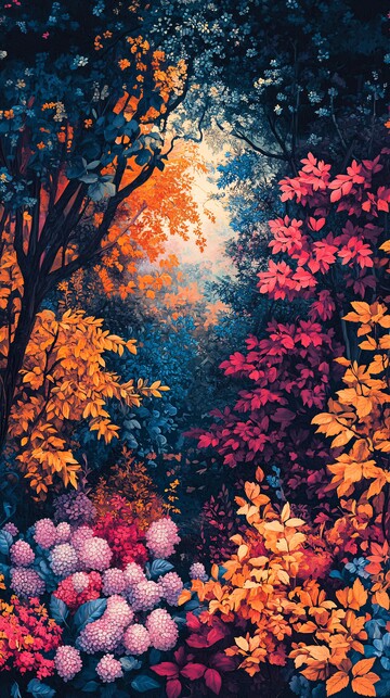 秋色花园金属风2