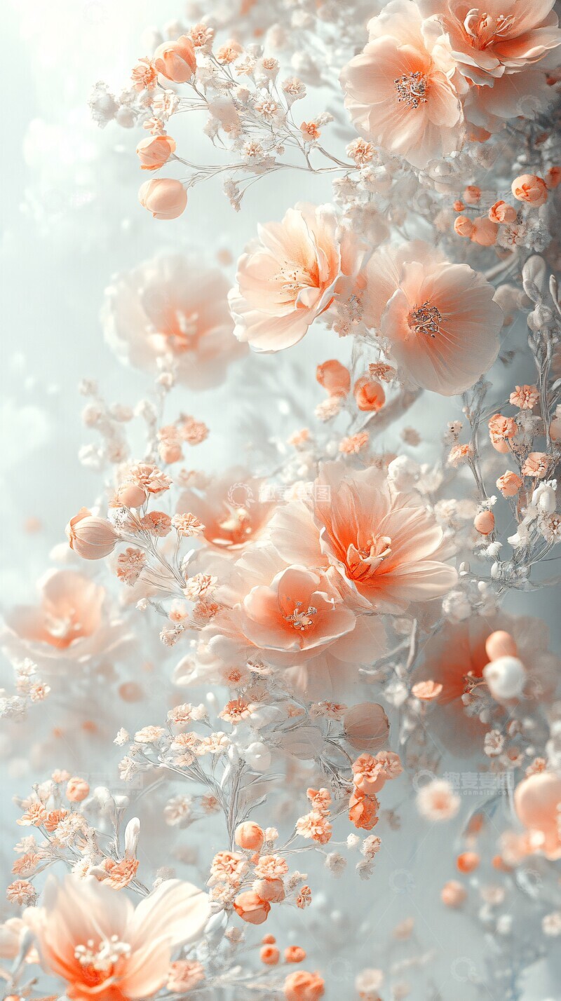 高清大图下载【趣麦麦图】梦幻花朵与奇景3
